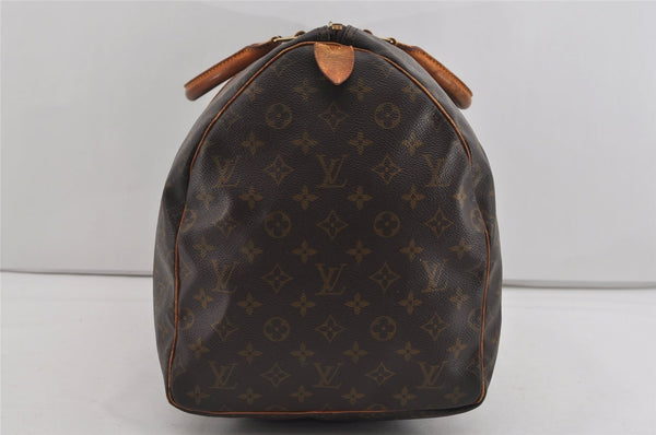 Authentic Louis Vuitton Monogram Keepall 55 Travel Boston Bag M41424 LV 0863I