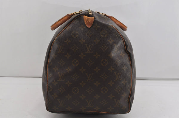 Authentic Louis Vuitton Monogram Keepall 55 Travel Boston Bag M41424 LV 0863I