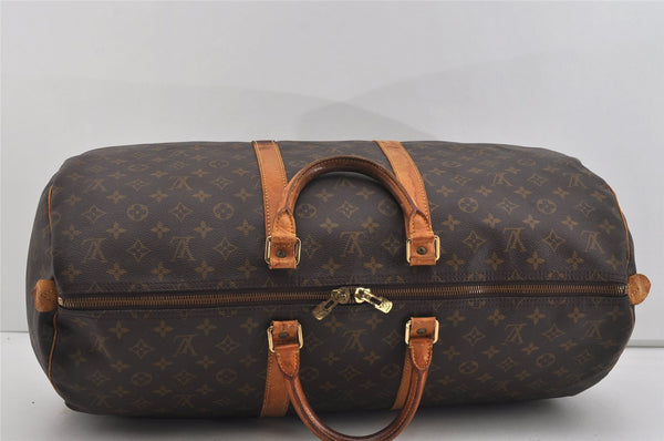 Authentic Louis Vuitton Monogram Keepall 55 Travel Boston Bag M41424 LV 0863I