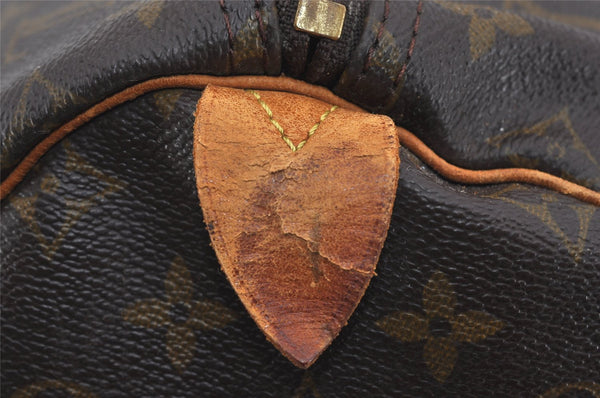 Authentic Louis Vuitton Monogram Keepall 55 Travel Boston Bag M41424 LV 0863I