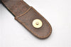 Authentic GUCCI Web Sherry Line Shoulder Cross Bag GG PVC Leather Brown 0866G