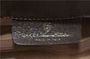 Authentic GUCCI Web Sherry Line Shoulder Cross Bag GG PVC Leather Brown 0866G