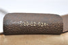 Authentic GUCCI Web Sherry Line Shoulder Cross Bag GG PVC Leather Brown 0866G