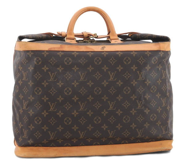 Authentic Louis Vuitton Monogram Cruiser Bag 45 Travel Hand Bag M41138 LV 0867D