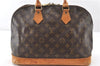 Authentic Louis Vuitton Monogram Alma Hand Bag Purse M51130 LV 0867G