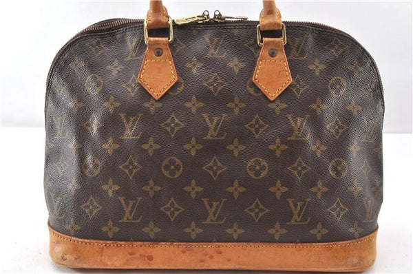 Authentic Louis Vuitton Monogram Alma Hand Bag Purse M51130 LV 0867G