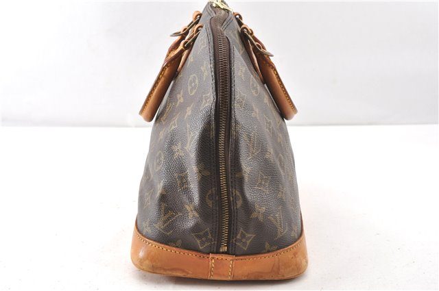 Authentic Louis Vuitton Monogram Alma Hand Bag Purse M51130 LV 0867G