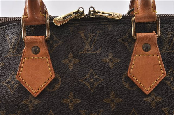 Authentic Louis Vuitton Monogram Alma Hand Bag Purse M51130 LV 0867G