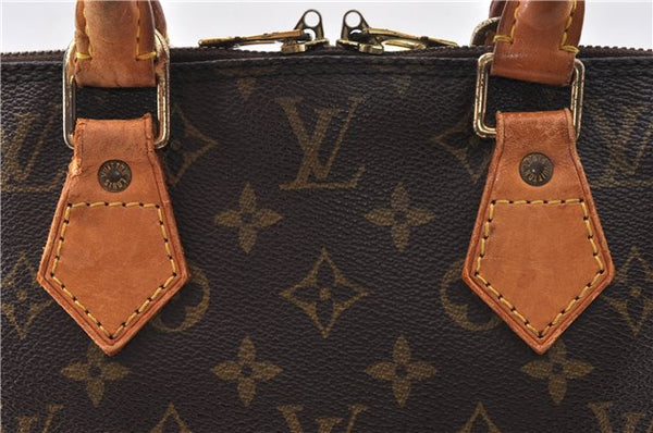 Authentic Louis Vuitton Monogram Alma Hand Bag Purse M51130 LV 0867G