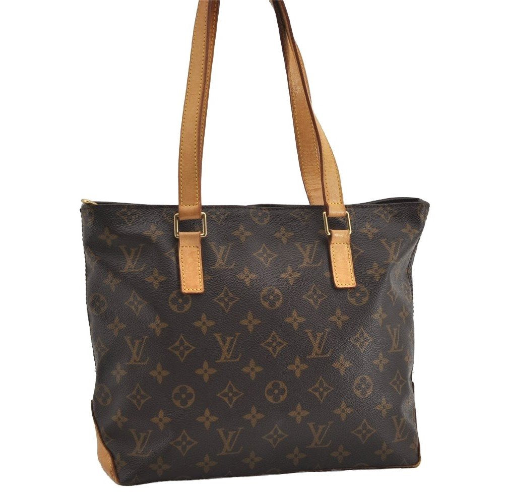 Authentic Louis Vuitton Monogram Cabas Piano Shoulder Tote Bag M51148 LV 0867I