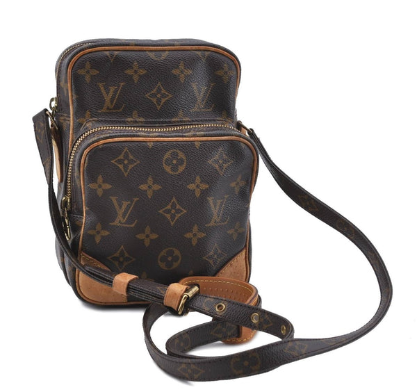 Authentic Louis Vuitton Monogram Amazone Shoulder Cross Body Bag M45236 LV 0868D