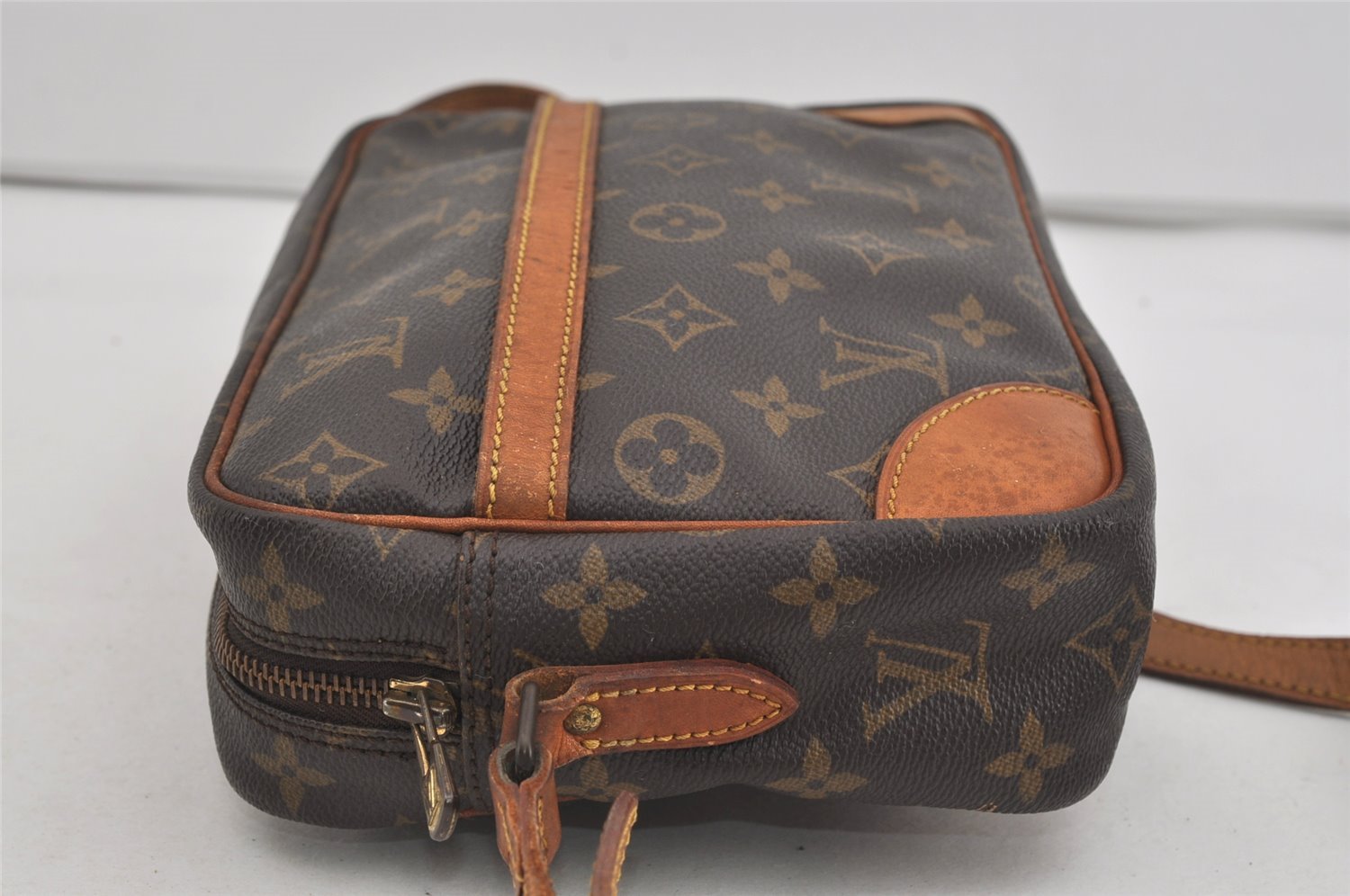 Authentic Louis Vuitton Monogram Trocadero 27 Shoulder Cross Bag M51274 LV 0868I