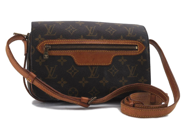 Auth Louis Vuitton Monogram Saint Germain Shoulder Cross Bag M51210 LV 0870D