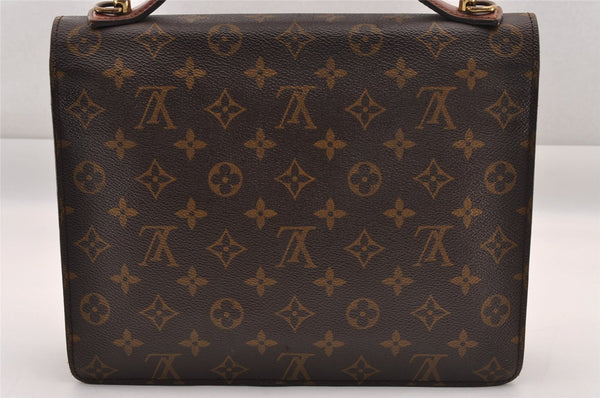 Authentic Louis Vuitton Monogram Monceau 2Way Shoulder Hand Bag M51185 LV 0870I