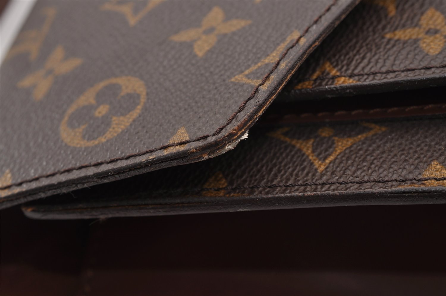 Authentic Louis Vuitton Monogram Monceau 2Way Shoulder Hand Bag M51185 LV 0870I