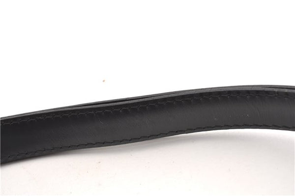 Authentic Louis Vuitton Epi Oche Shoulder Cross Bag Black Blue M52445 LV 0871G