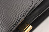 Authentic Louis Vuitton Epi Oche Shoulder Cross Bag Black Blue M52445 LV 0871G