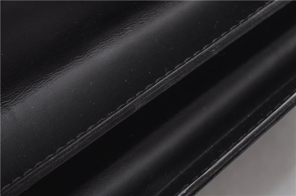 Authentic Louis Vuitton Epi Oche Shoulder Cross Bag Black Blue M52445 LV 0871G