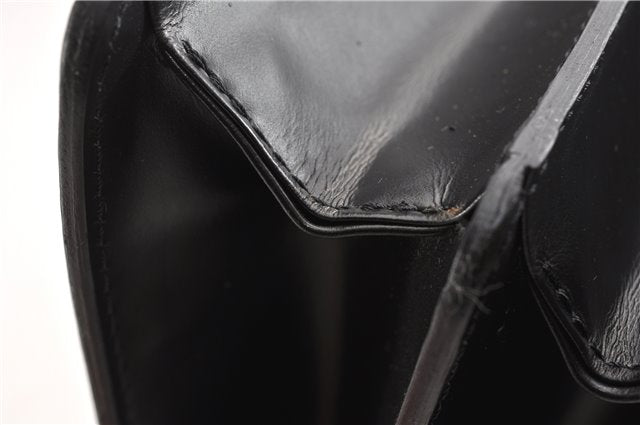 Authentic Louis Vuitton Epi Oche Shoulder Cross Bag Black Blue M52445 LV 0871G