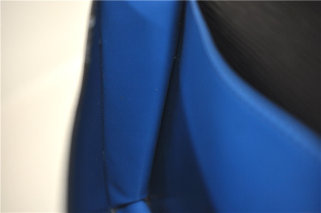 Authentic Louis Vuitton Epi Oche Shoulder Cross Bag Black Blue M52445 LV 0871G