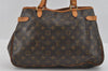 Authentic Louis Vuitton Monogram Batignolles Horizontal Tote Bag M51154 LV 0871I