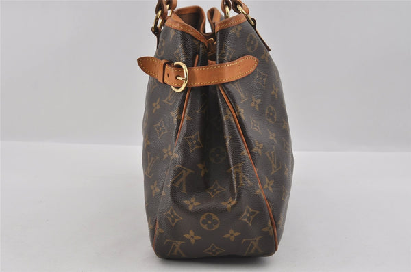 Authentic Louis Vuitton Monogram Batignolles Horizontal Tote Bag M51154 LV 0871I