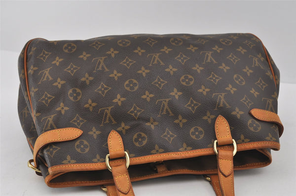 Authentic Louis Vuitton Monogram Batignolles Horizontal Tote Bag M51154 LV 0871I