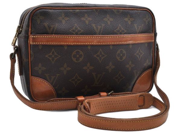 Auth Louis Vuitton Monogram Trocadero 23 Shoulder Cross Body Bag M51276 LV 0872D