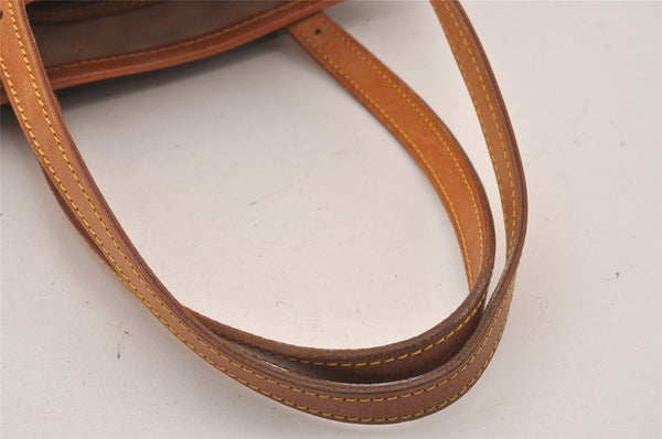 Authentic Louis Vuitton Monogram Bucket PM Shoulder Tote Bag M42238 Junk 0872I