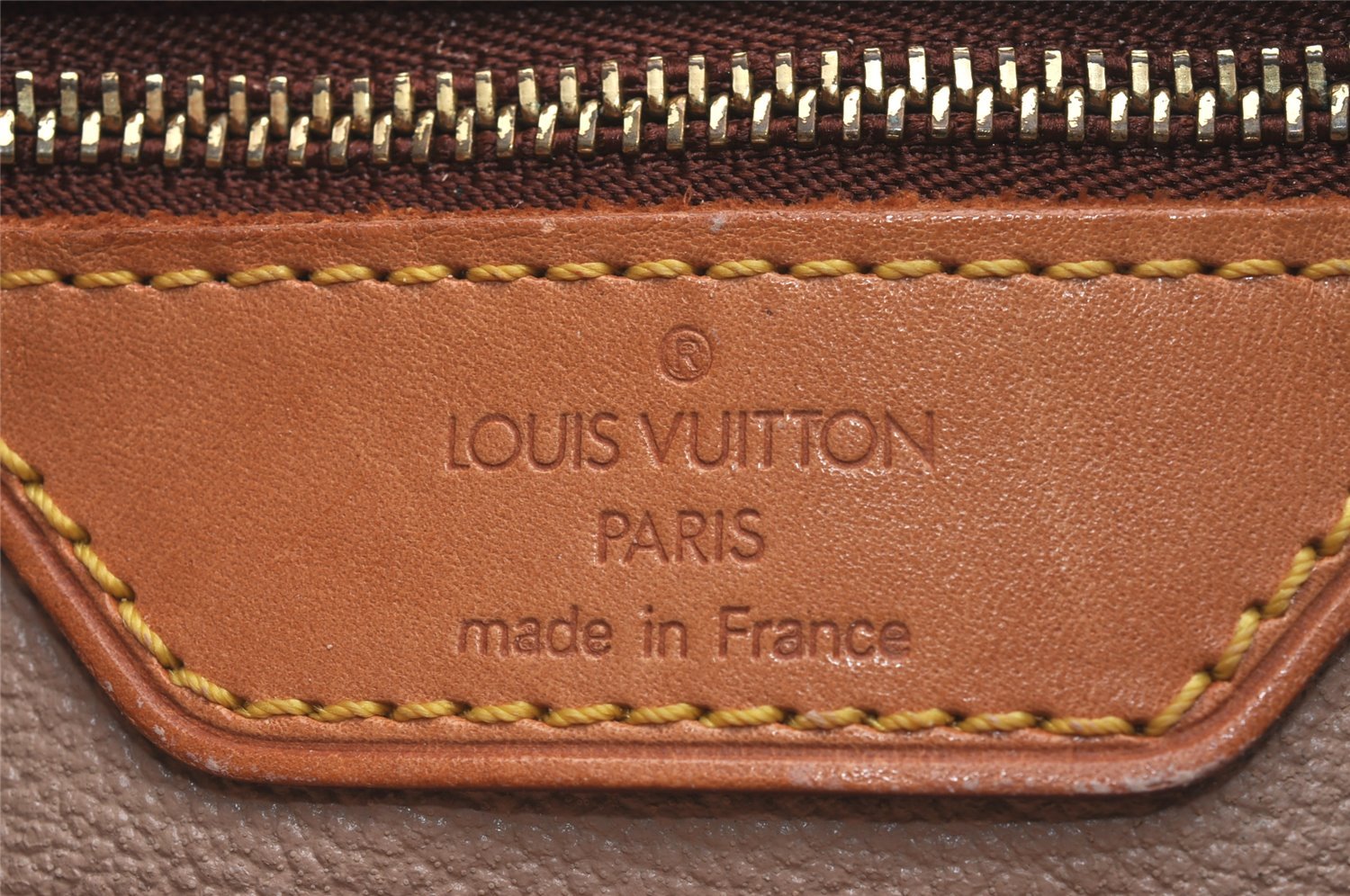 Authentic Louis Vuitton Monogram Bucket PM Shoulder Tote Bag M42238 Junk 0872I