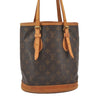 Authentic Louis Vuitton Monogram Bucket PM Shoulder Tote Bag M42238 LV 0873I