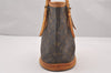 Authentic Louis Vuitton Monogram Bucket PM Shoulder Tote Bag M42238 LV 0873I