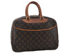 Authentic Louis Vuitton Monogram Deauville Hand Bag M47270 LV 0874E