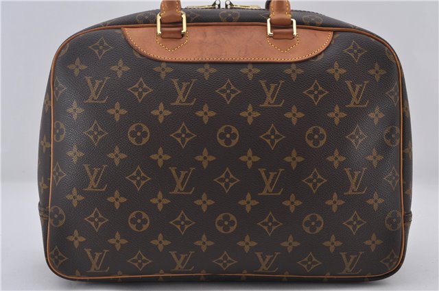 Authentic Louis Vuitton Monogram Deauville Hand Bag M47270 LV 0874E