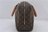 Authentic Louis Vuitton Monogram Deauville Hand Bag M47270 LV 0874E