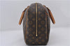 Authentic Louis Vuitton Monogram Deauville Hand Bag M47270 LV 0874E