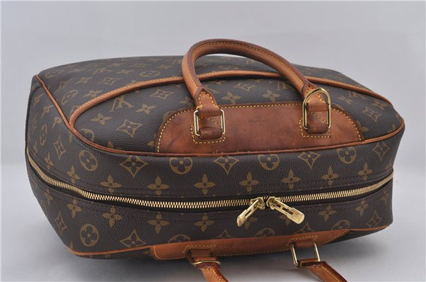 Authentic Louis Vuitton Monogram Deauville Hand Bag M47270 LV 0874E