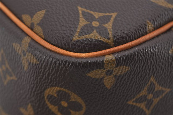Authentic Louis Vuitton Monogram Deauville Hand Bag M47270 LV 0874E