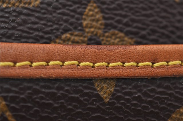 Authentic Louis Vuitton Monogram Deauville Hand Bag M47270 LV 0874E