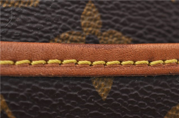 Authentic Louis Vuitton Monogram Deauville Hand Bag M47270 LV 0874E