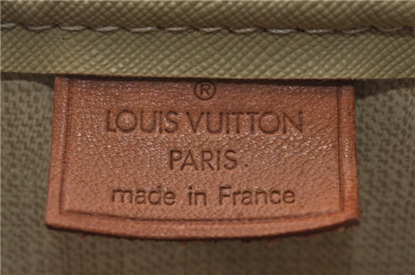 Authentic Louis Vuitton Monogram Deauville Hand Bag M47270 LV 0874E