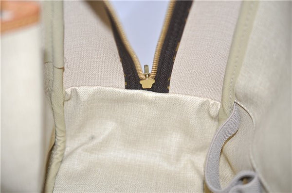 Authentic Louis Vuitton Monogram Deauville Hand Bag M47270 LV 0874E