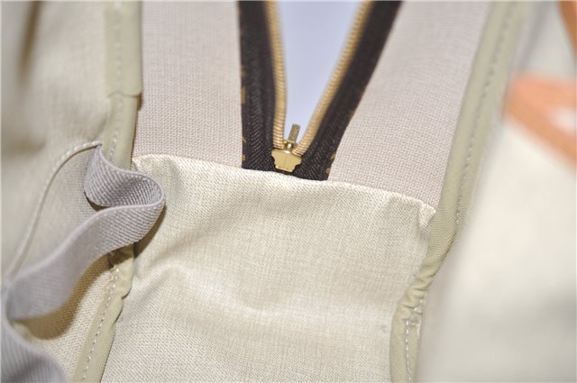 Authentic Louis Vuitton Monogram Deauville Hand Bag M47270 LV 0874E