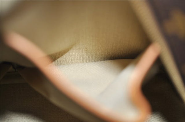 Authentic Louis Vuitton Monogram Deauville Hand Bag M47270 LV 0874E