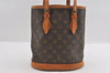 Authentic Louis Vuitton Monogram Bucket PM Shoulder Bag Old Model Junk 0874I
