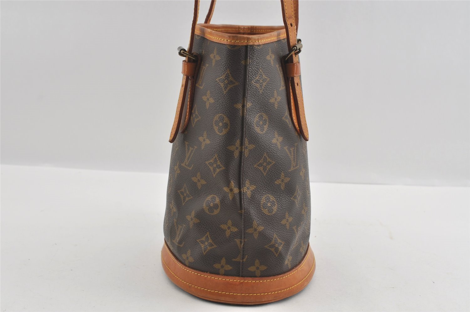 Authentic Louis Vuitton Monogram Bucket PM Shoulder Bag Old Model Junk 0874I