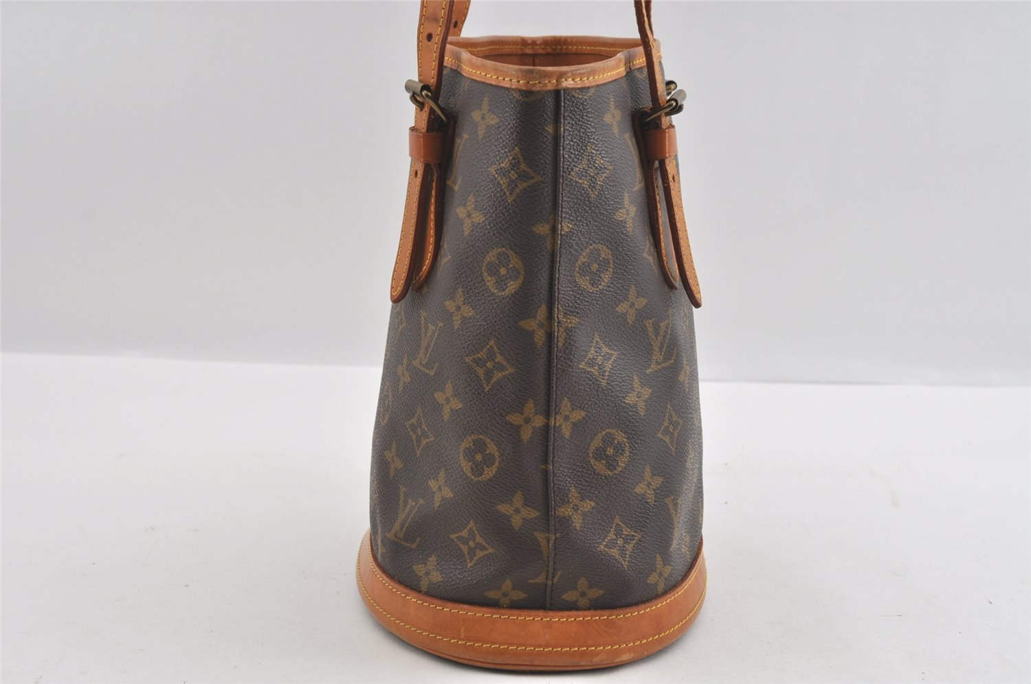 Authentic Louis Vuitton Monogram Bucket PM Shoulder Bag Old Model Junk 0874I