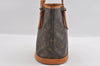 Authentic Louis Vuitton Monogram Bucket PM Shoulder Bag Old Model Junk 0874I