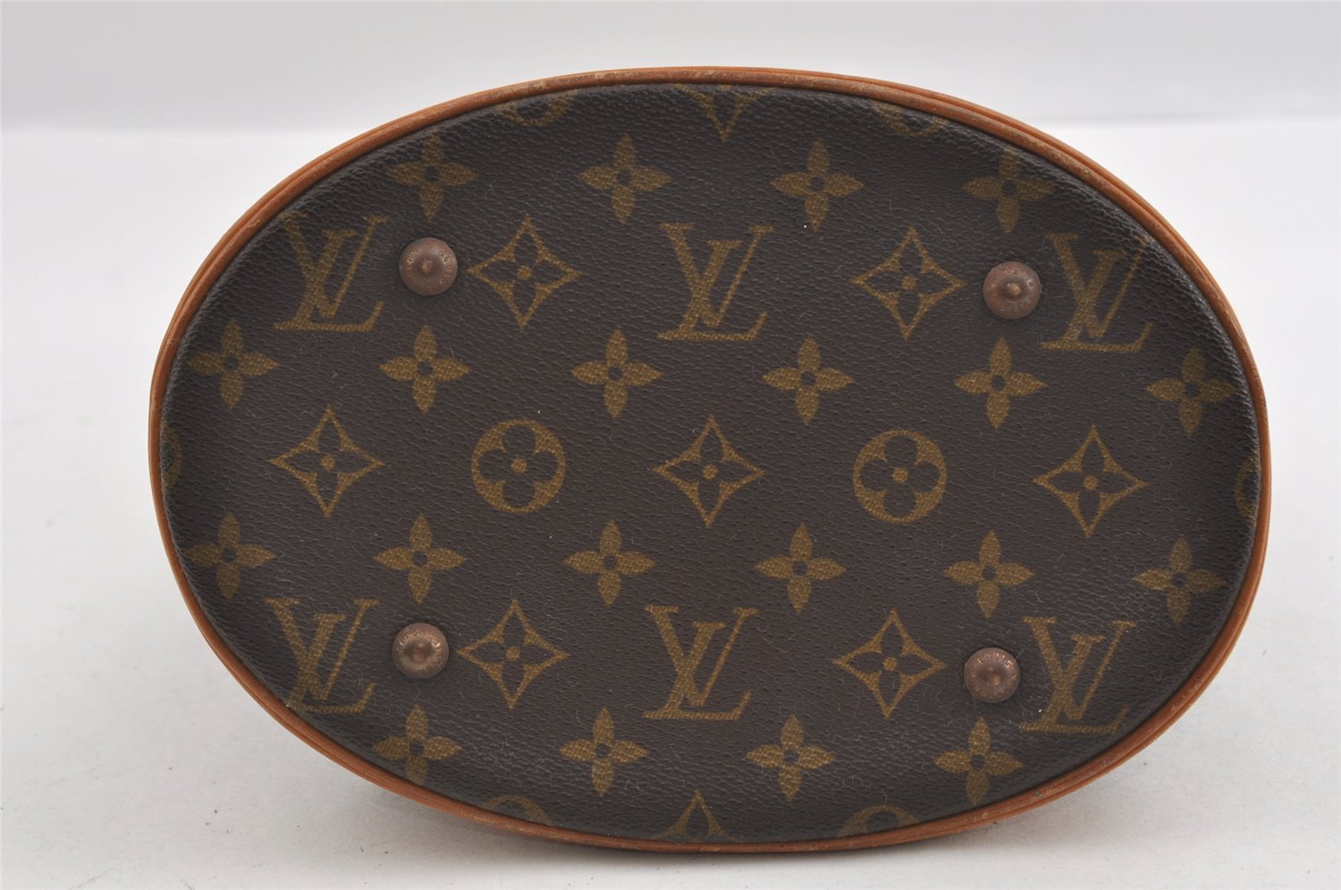 Authentic Louis Vuitton Monogram Bucket PM Shoulder Bag Old Model Junk 0874I
