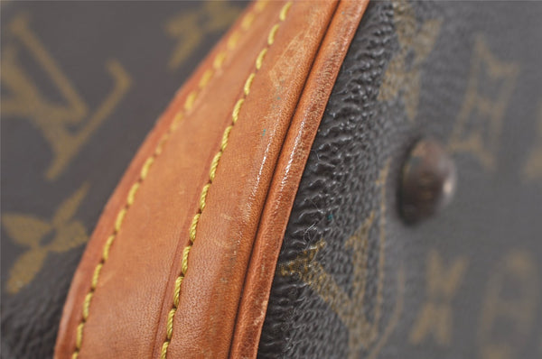 Authentic Louis Vuitton Monogram Bucket PM Shoulder Bag Old Model Junk 0874I